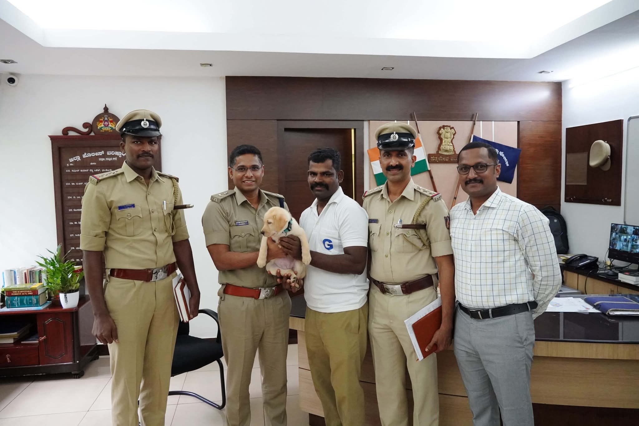 ದ.ಕ ಜಿಲ್ಲಾ ಪೊಲೀಸ್ ಶ್ವಾನದಳಕ್ಕೆ “ಲೈಕಾ” ಸೇರ್ಪಡೆ