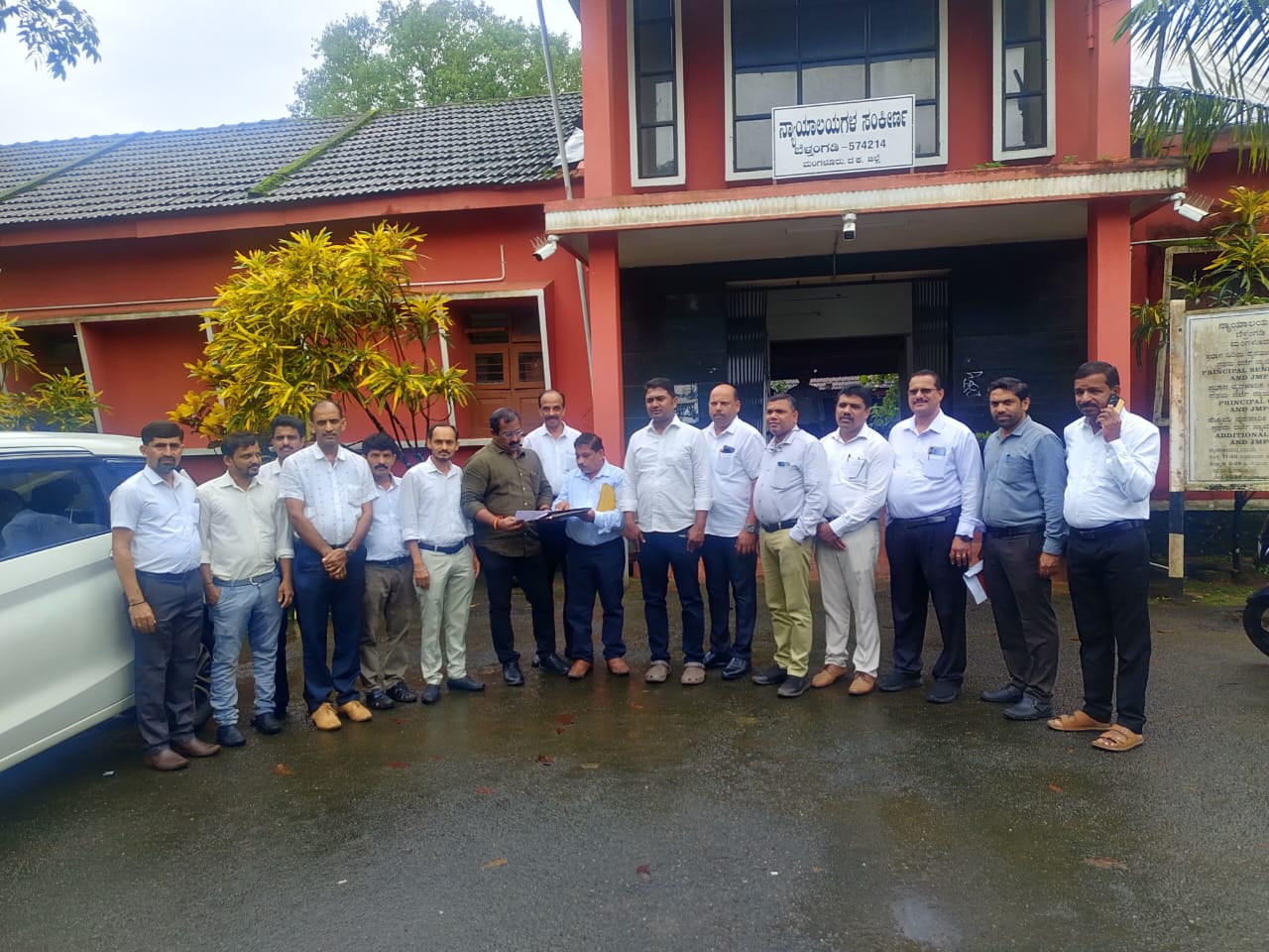 ಬೆಳ್ತಂಗಡಿ ವಕೀಲರ ಭವನಕ್ಕೆ ಹಾಗೂ ನ್ಯಾಯಾಲಯಕ್ಕೆ ಅಧೀಕ್ಷಕರಾದ ಗೋಕುಲ್ ದಾಸ್ ಭೇಟಿ