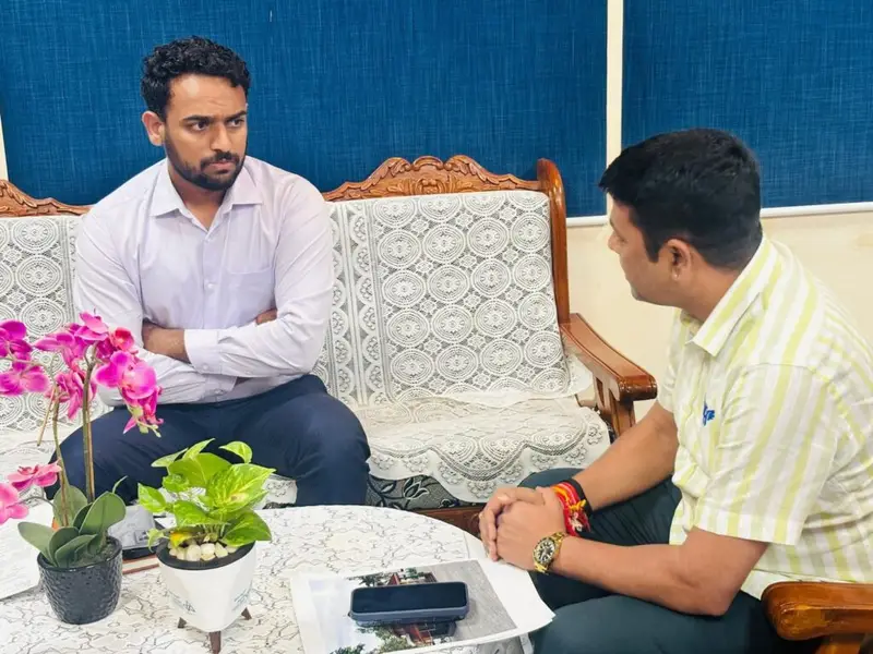 ಶಾಸಕ ಹರೀಶ್ ಪೂಂಜ ಅವರಿಂದ ಜಿ.ಪಂ ಮುಖ್ಯ ಕಾರ್ಯ ನಿರ್ವಹಣಾಧಿಕಾರಿ ಭೇಟಿ ಅಭಿವೃದ್ಧಿ ಕಾರ್ಯಗಳ ಬಗ್ಗೆ ಚರ್ಚೆ
