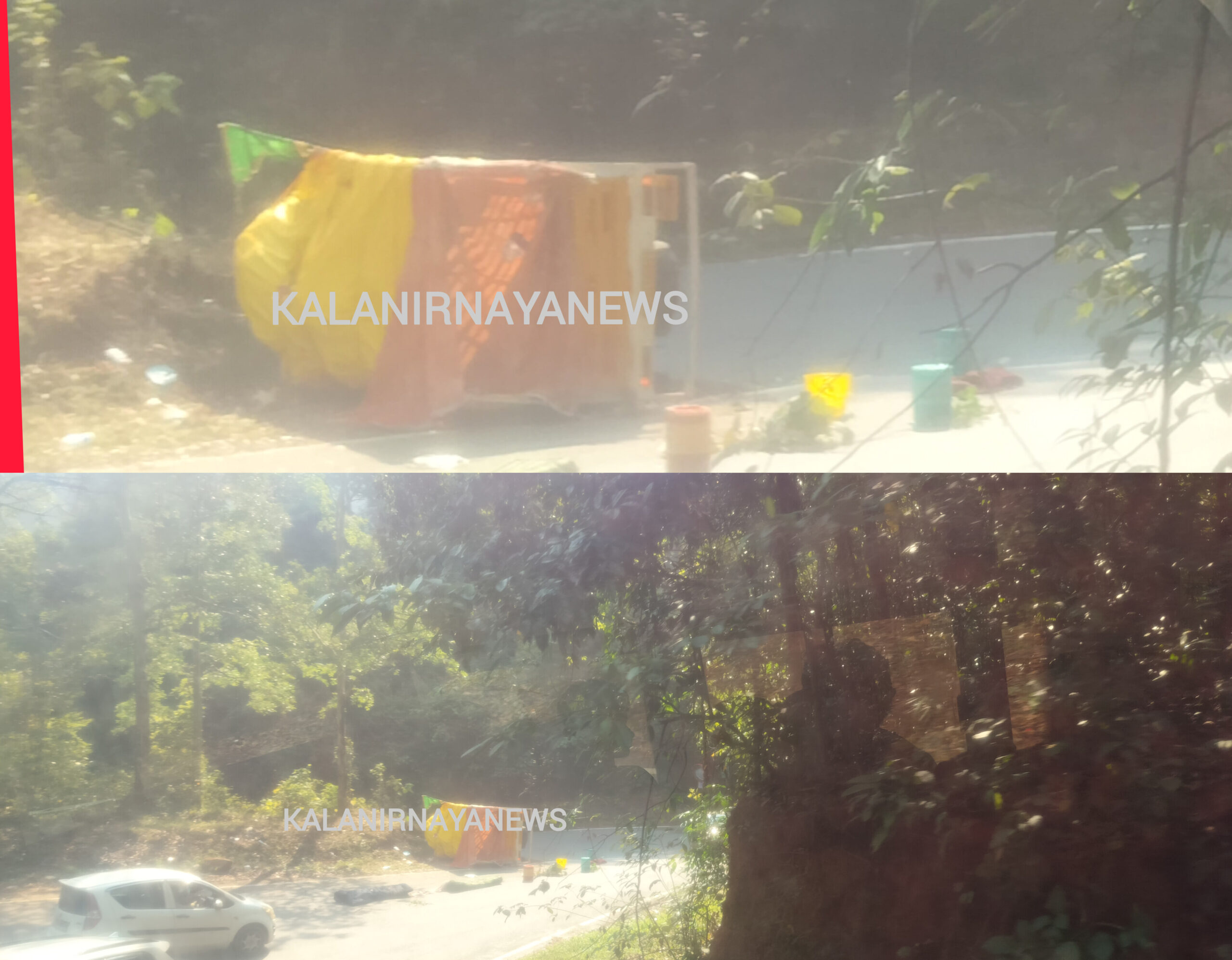 ಗೂಡ್ಸ್ ವಾಹನದಲ್ಲಿ ಪ್ರಯಾಣಿಕರು – ಚಾರ್ಮಾಡಿ ಘಾಟಿಯಲ್ಲಿ  ಪಿಕಪ್ ವಾಹನ ಪಲ್ಟಿ, 10ಕ್ಕೂ ಹೆಚ್ಚು ಮಂದಿಗೆ ಗಂಭೀರ ಗಾಯ