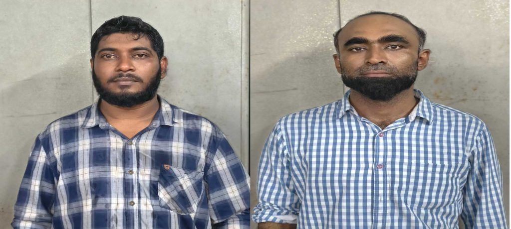 ಬೃಹತ್ ಪ್ರಮಾಣದ ಎಂಡಿಎಂಎ ಮಾರಾಟ ಮಾಡುತ್ತಿದ್ದ ಇಬ್ಬರು ಡ್ರಗ್ ಪೆಡ್ಲರ್ ಗಳ ಬಂಧನ: 46.50ಲಕ್ಷ ಮೌಲ್ಯದ ಡ್ರಗ್ಸ್ ವಶಕ್ಕೆ