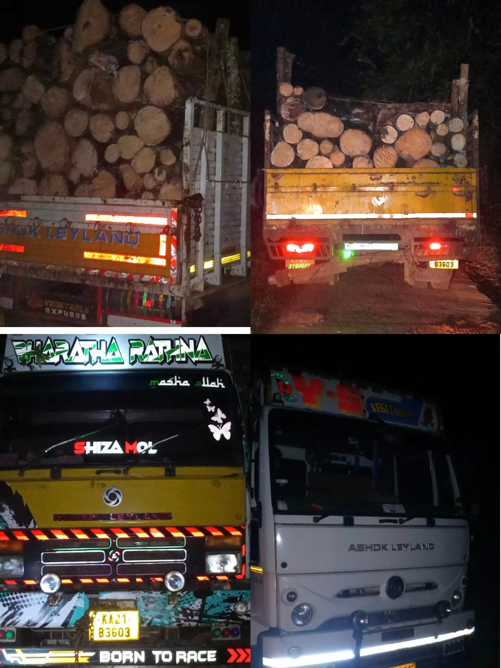 ಕಡಿರುದ್ಯಾವರ: ಗ್ರಾಮೀಣ ರಸ್ತೆಯಲ್ಲಿ ಮರ ಸಾಗಾಟದ ಲಾರಿಗಳ ಹಾವಳಿ — ರಸ್ತೆ ಹಾಳಾಗುತ್ತಿರುವ ಆರೋಪ